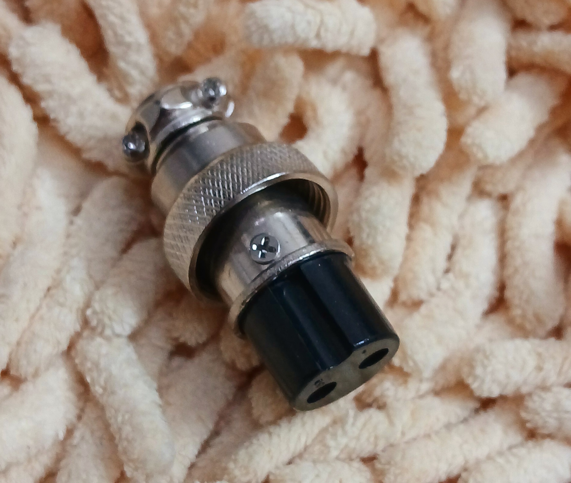 کانکتور نظامی فلزیاب ۲ پین